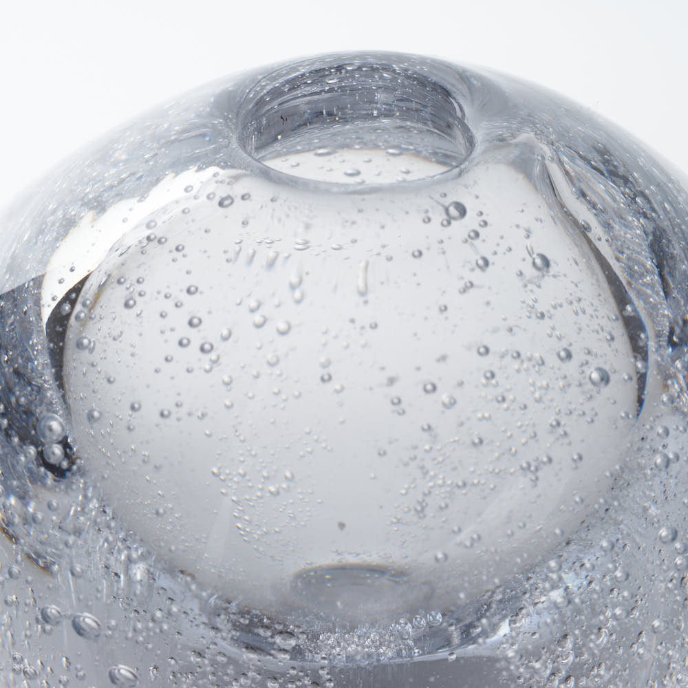 ガラス作家 村石信茂 水の球体(大) さざ波硝子店 ガラスもの