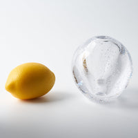 ガラス作家 村石信茂 水の球体(大) さざ波硝子店 ガラスもの