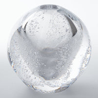 ガラス作家 村石信茂 水の球体(小) さざ波硝子店 ガラスもの