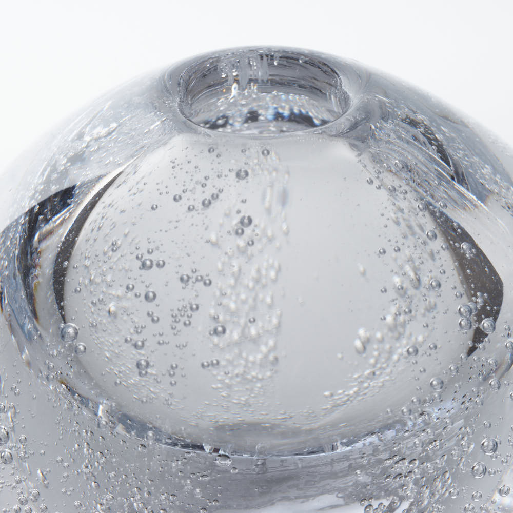 ガラス作家 村石信茂 水の球体(小) さざ波硝子店 ガラスもの