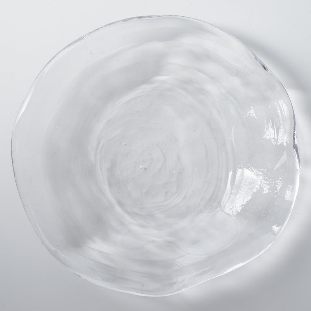 ガラス作家 村石信茂 渚の小皿 さざ波硝子店 ガラスもの