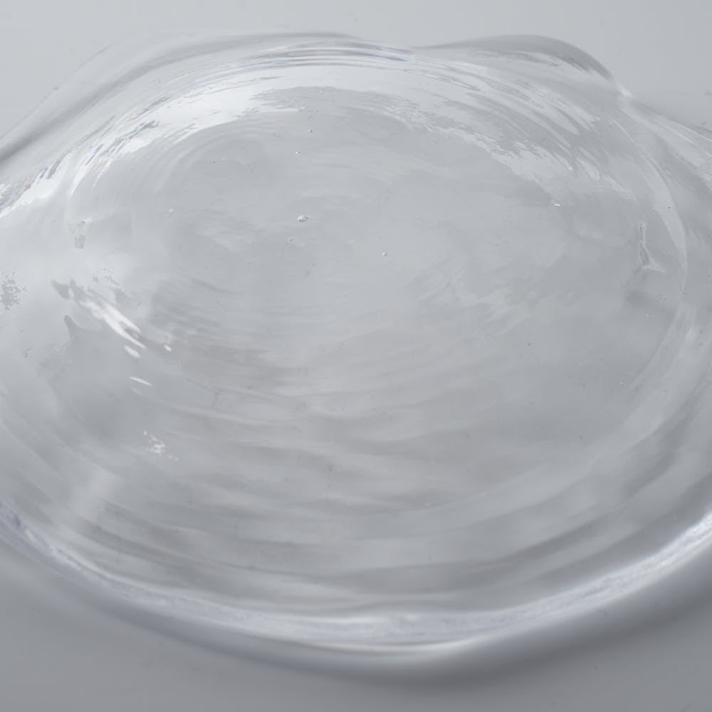 ガラス作家 村石信茂 渚の小皿 さざ波硝子店 ガラスもの