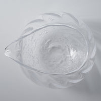 ガラス作家 村石信茂 さざ波球体片口 さざ波硝子店 ガラスもの