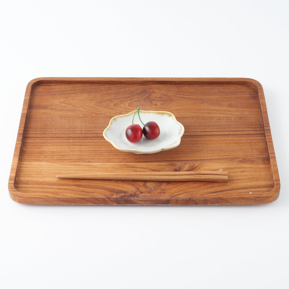 作家 水谷和音 変形小皿(灰釉) 作家 水谷和音 陶磁器作家もの