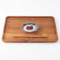 作家 水谷和音 変形小皿(アイアンブルー) 作家 水谷和音 陶磁器作家もの