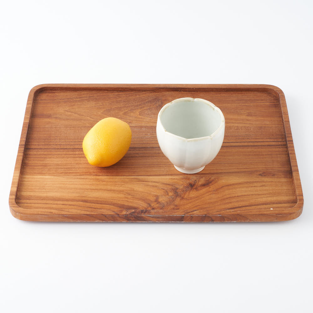 作家 水谷和音 はなカップ(灰釉) 作家 水谷和音 陶磁器作家もの