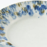 作家 水谷和音 アイアンブルー 取り皿 作家 水谷和音 陶磁器作家もの