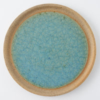 工房橙 作家 鈴木隆 みかん灰釉皿No.1 工房橙 作家 鈴木隆 陶磁器作家もの