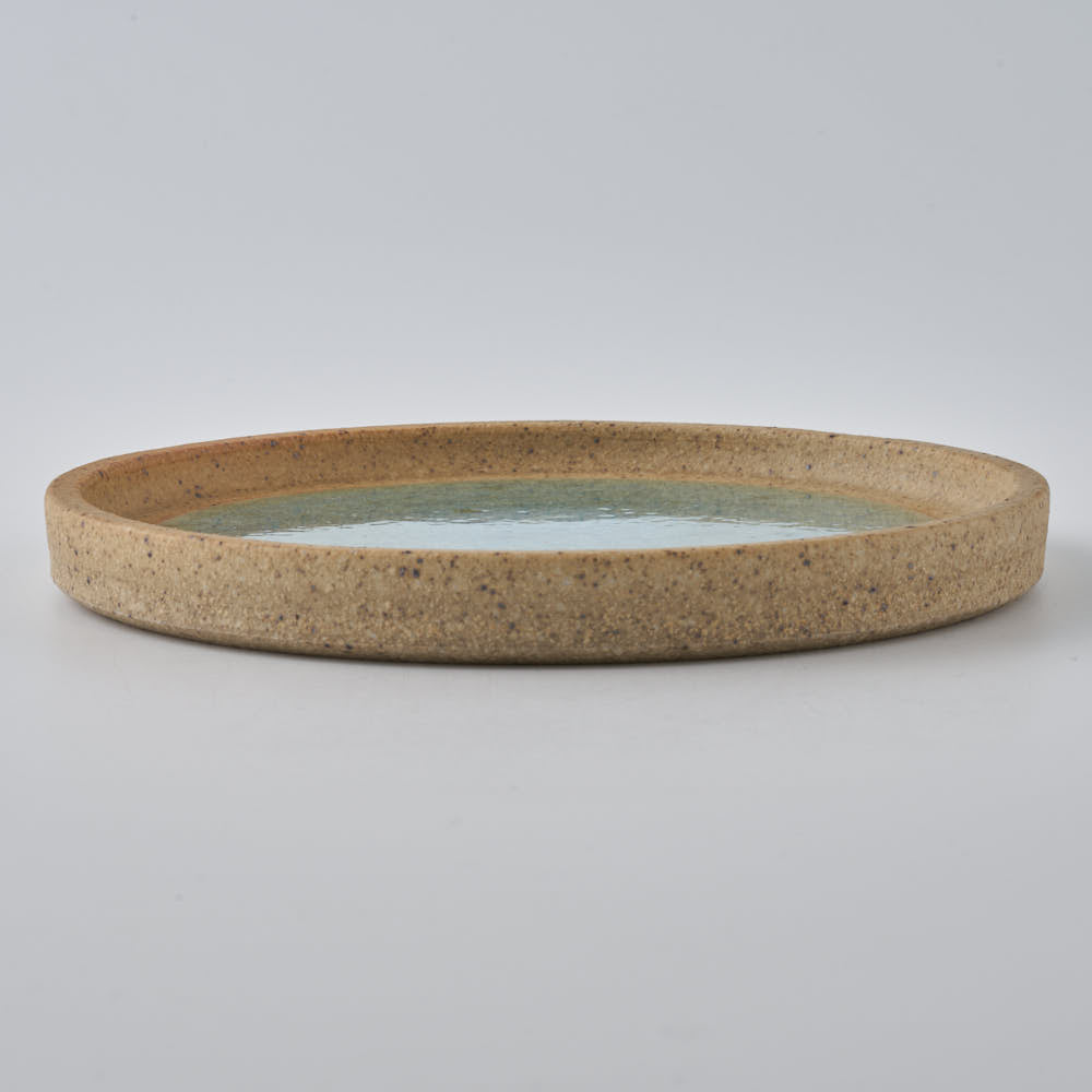 工房橙 作家 鈴木隆 みかん灰釉皿No.1(小) 工房橙 作家 鈴木隆 陶磁器作家もの