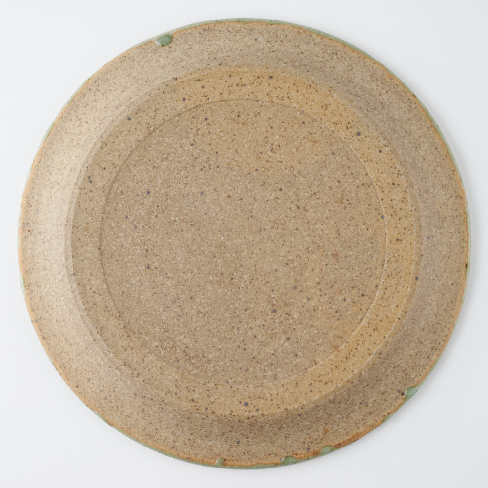 工房橙 作家 鈴木隆 みかん灰釉皿No.2 工房橙 作家 鈴木隆 陶磁器作家もの