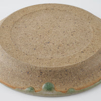 工房橙 作家 鈴木隆 みかん灰釉皿No.2(小) 工房橙 作家 鈴木隆 陶磁器作家もの