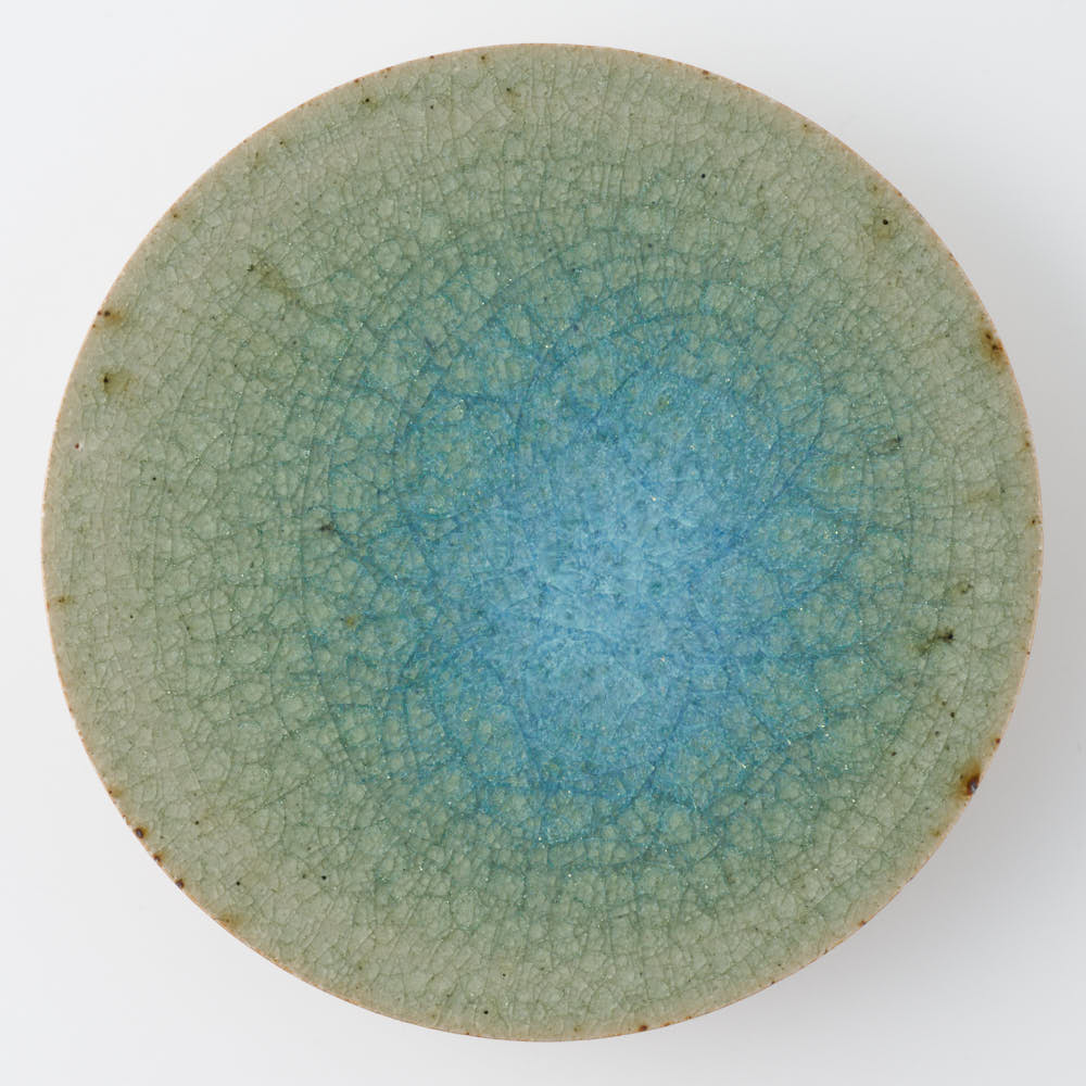 工房橙 作家 鈴木隆 みかん灰釉台皿 工房橙 作家 鈴木隆 陶磁器作家もの