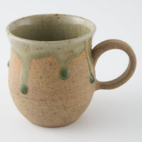 工房橙 作家 鈴木隆 みかん灰釉マグカップ 工房橙 作家 鈴木隆 陶磁器作家もの