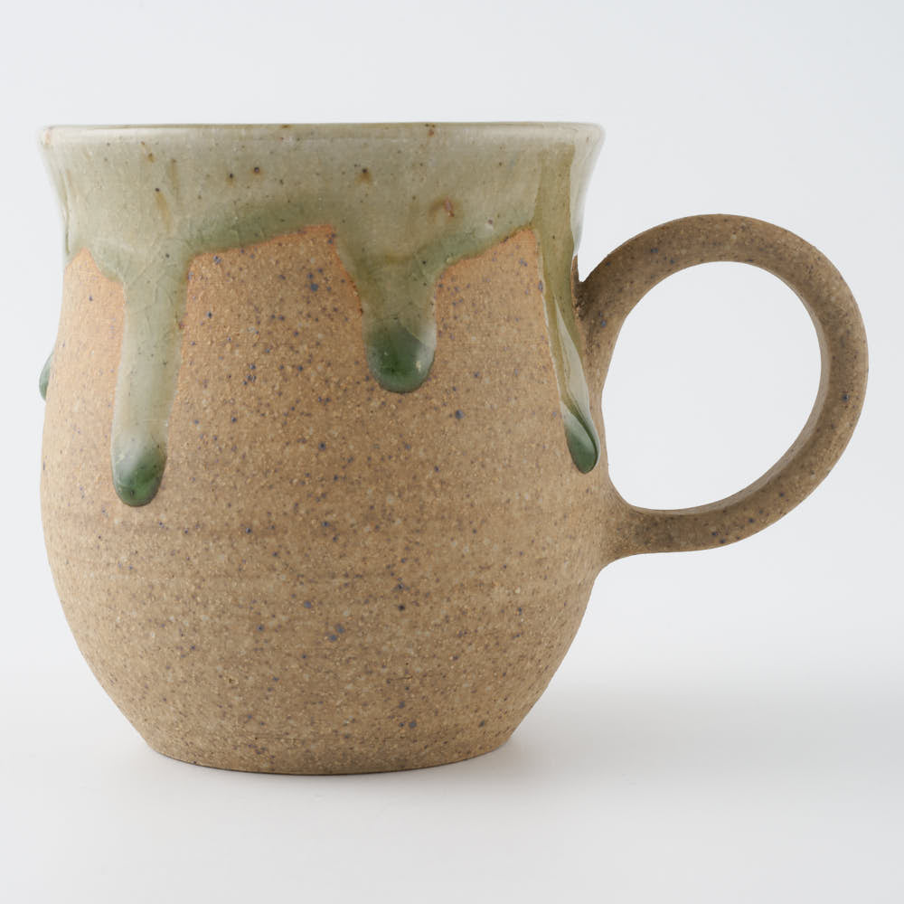 工房橙 作家 鈴木隆 みかん灰釉マグカップ 工房橙 作家 鈴木隆 陶磁器作家もの