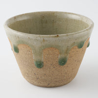 工房橙 作家 鈴木隆 みかん灰釉蕎麦猪口 工房橙 作家 鈴木隆 陶磁器作家もの