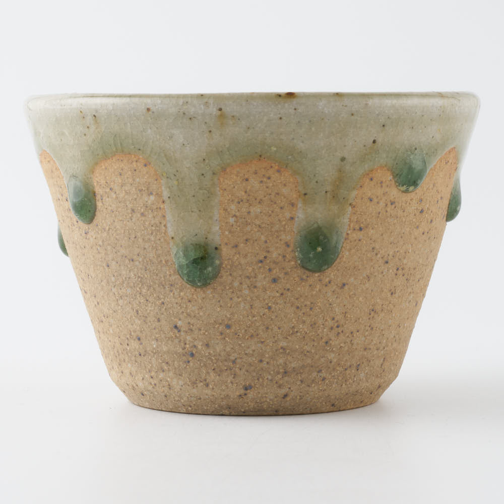 工房橙 作家 鈴木隆 みかん灰釉蕎麦猪口 工房橙 作家 鈴木隆 陶磁器作家もの