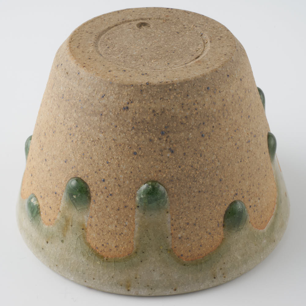 工房橙 作家 鈴木隆 みかん灰釉蕎麦猪口 工房橙 作家 鈴木隆 陶磁器作家もの