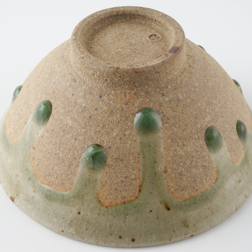 工房橙 作家 鈴木隆 みかん灰釉飯碗 工房橙 作家 鈴木隆 陶磁器作家もの