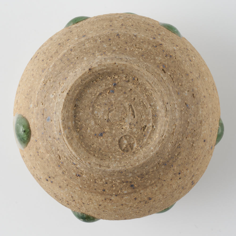 工房橙 作家 鈴木隆 みかん灰釉ぐい呑みNo.1 工房橙 作家 鈴木隆 陶磁器作家もの