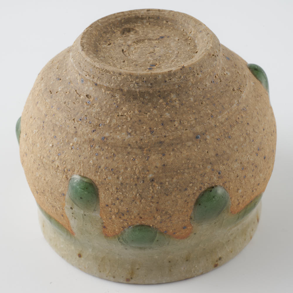 工房橙 作家 鈴木隆 みかん灰釉ぐい呑みNo.1 工房橙 作家 鈴木隆 陶磁器作家もの