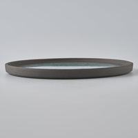 工房橙 作家 鈴木隆 青瓷皿 工房橙 作家 鈴木隆 陶磁器作家もの