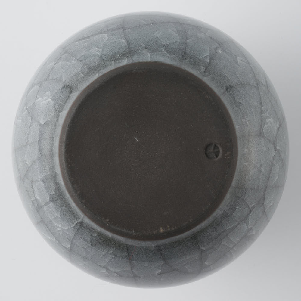 工房橙 作家 鈴木隆 白瓷一輪挿し 工房橙 作家 鈴木隆 陶磁器作家もの