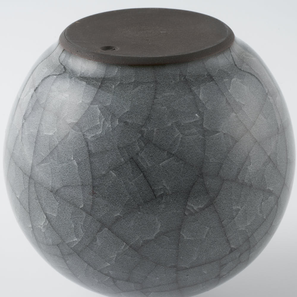 工房橙 作家 鈴木隆 白瓷一輪挿し 工房橙 作家 鈴木隆 陶磁器作家もの