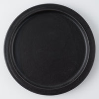 美濃焼 伸光窯 CORON Mom オーブンボウル用フタ皿 黒マット 美濃焼 伸光窯 美濃焼