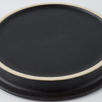 美濃焼 伸光窯 CORON Mom オーブンボウル用フタ皿 黒マット 美濃焼 伸光窯 美濃焼