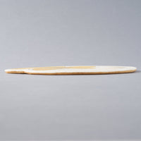 hapun pottery フラットプレート フラワー 大 黄 hapun pottery 陶磁器作家もの