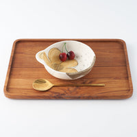 hapun pottery ボウル フラワー 黄 hapun pottery 陶磁器作家もの