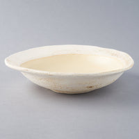 hapun pottery パスタ・カレー皿 オフホワイト hapun pottery 陶磁器作家もの