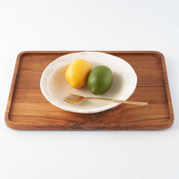 hapun pottery パスタ・カレー皿 オフホワイト hapun pottery 陶磁器作家もの