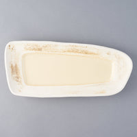 hapun pottery 変形プレート オフホワイト hapun pottery 陶磁器作家もの
