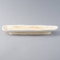 hapun pottery 変形プレート オフホワイト hapun pottery 陶磁器作家もの