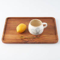 hapun pottery カップ フラワー 青 hapun pottery 陶磁器作家もの