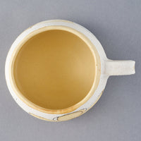 hapun pottery カップ フラワー 黄 hapun pottery 陶磁器作家もの