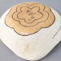 hapun pottery 小鉢 フラワー 青 hapun pottery 陶磁器作家もの