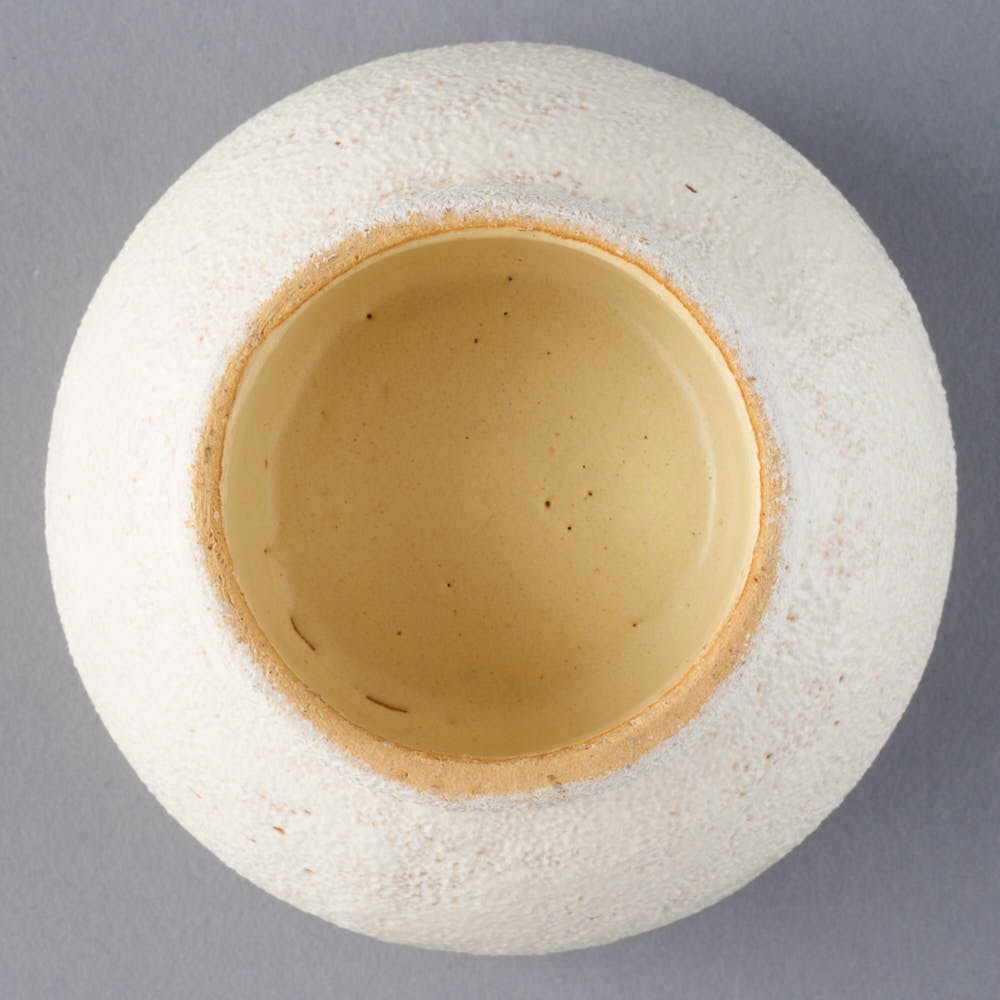 hapun pottery フリーボウル 白 hapun pottery 陶磁器作家もの