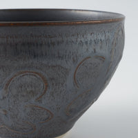 作家 久保雅裕 イッチン フラワー フリーボール ブラック 作家 久保雅裕 陶磁器作家もの