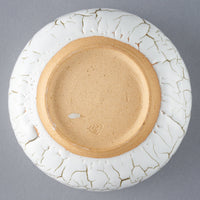 日ノ出窯 龍爪梅花皮 鉢 白 (12cm) 日ノ出窯 陶磁器作家もの