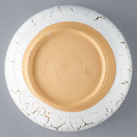 日ノ出窯 龍爪梅花皮 鉢 白 (17cm) 日ノ出窯 陶磁器作家もの