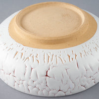 日ノ出窯 龍爪梅花皮 鉢 赤 (17cm) 日ノ出窯 陶磁器作家もの