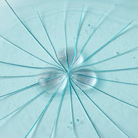 ガラス作家 佐々木翔子 花形小皿 ライトブルー ガラス作家 佐々木翔子 ガラスもの