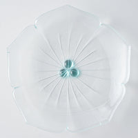 ガラス作家 佐々木翔子 花形小皿 クリア ガラス作家 佐々木翔子 ガラスもの