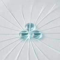 ガラス作家 佐々木翔子 花形小皿 クリア ガラス作家 佐々木翔子 ガラスもの