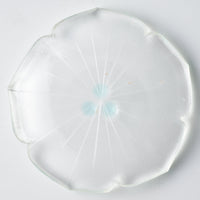 ガラス作家 佐々木翔子 花形豆皿 クリア ガラス作家 佐々木翔子 ガラスもの