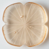 ガラス作家 佐々木翔子 花切子箸置き ライトオレンジ ガラス作家 佐々木翔子 ガラスもの