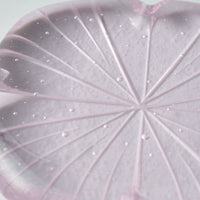 ガラス作家 佐々木翔子 花切子箸置き ライトピンク ガラス作家 佐々木翔子 ガラスもの