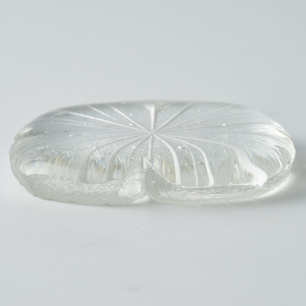 ガラス作家 佐々木翔子 花切子箸置き クリア ガラス作家 佐々木翔子 ガラスもの